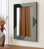 Grey MDF Beautiful Wall Mirror
