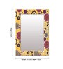Yellow MDF Wall Mirror