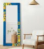 Mdf Geometric Design 5 Ft Floor Mirror