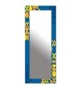 Mdf Geometric Design 5 Ft Floor Mirror