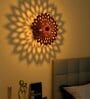 MDF Geometric flower design creative Shadow lamp