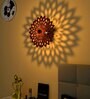 MDF Geometric flower design creative Shadow lamp