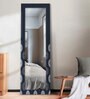 MDF Geometric Design 6 Ft Floor Mirror
