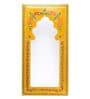 MDF Handpained Rajasthani 12*24 Jharokha Frame in Yellow Color