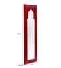 MDF Handpained Rajasthani 7*25 Jharokha Frame in Red Color