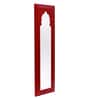 MDF Handpained Rajasthani 7*25 Jharokha Frame in Red Color