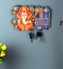 MDF handpainted 3 Hook key holder