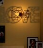 MDF Love Creative design Shadow lamp