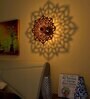 Wooden Novelty Wall Light (Brown)