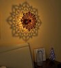 Wooden Novelty Wall Light (Brown)