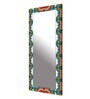 MDF Mandala Rangoli Pattern 5 Ft Floor Mirror