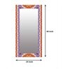 MDF Mandala Rangoli Theme 4Ft Floor Mirror
