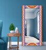 MDF Mandala Rangoli Theme 4Ft Floor Mirror