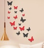 Mdf Multicolour Butterflies Wall Decals