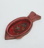 MDF Red Serving Tray Hand-Painted For Kitchen/Table & Home