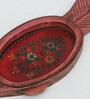 MDF Red Serving Tray Hand-Painted For Kitchen/Table & Home