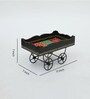 MDF Trolly Serving Tray Hand-Painted For Kitchen/Table & Home