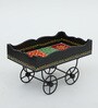 MDF Trolly Serving Tray Hand-Painted For Kitchen/Table & Home