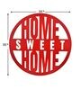 MDF Wall Hanging In Red