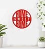 MDF Wall Hanging In Red