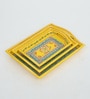 MDF Yellow Serving Tray Set-Hand-Painted For Kitchen/Table & Home (Set Of 3 Trays)