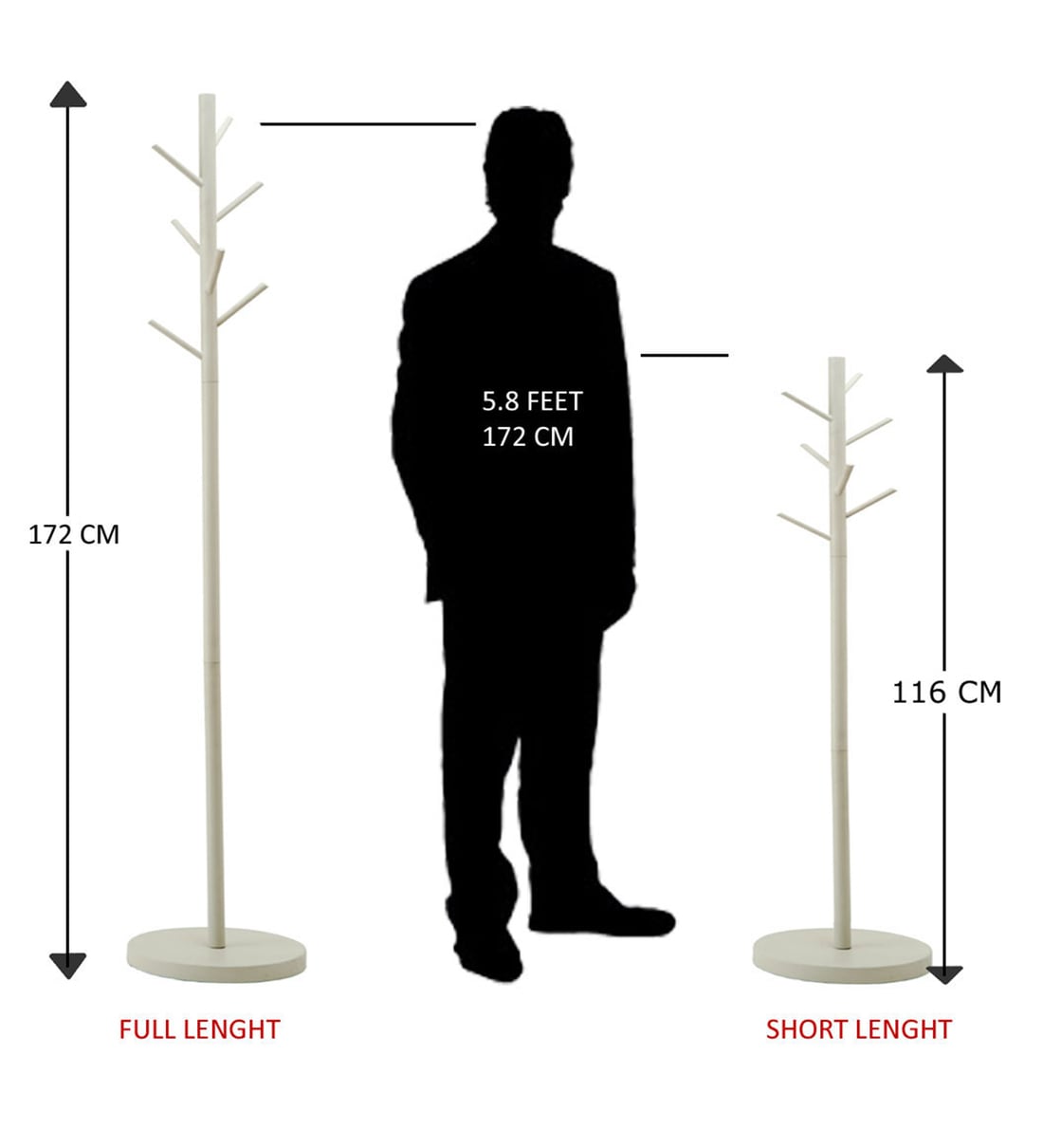 Buy Steel Coat Stand In Silver By Meded Online Coat Stands Coat