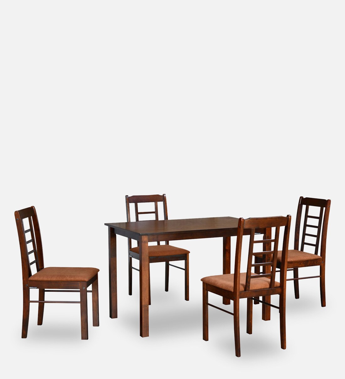 Buy Melina 4 Seater Dining Set in Wenge Finish by Nilkamal Online
