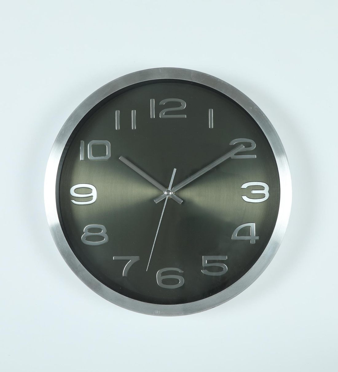 Buy Metal Analog Wall Clock In Green By am2pm Online Modern Wall