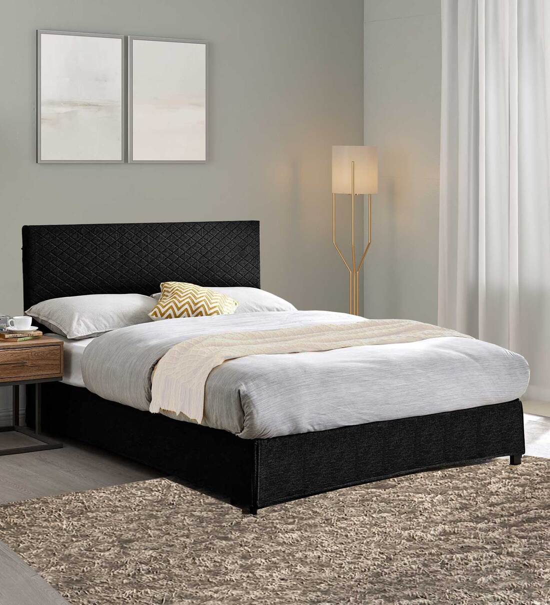 Black colour deals bed