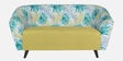 Meadow Fabric 3 seater Sofa In Floral Green Colour