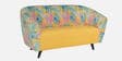 Meadow Fabric 3 seater Sofa In Floral Yellow  Colour