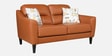 Meda 2 Seater Sofa In Tan Brown Colour Meda 2 Seater Sofa In Tan Brown Colour