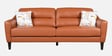 Meda 3 Seater Sofa In Tan Brown Colour Meda 3 Seater Sofa In Tan Brown Colour