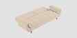 Melano Fabric Convertible Sofa Cum Bed In Jute Woom Beige Colour