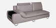 Melbourne Leatherette LHS Sectional Sofa in Beige Colour