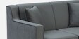 Merax Velvet 2 Seater Sofa in Dark Grey Colour