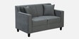 Merax Velvet 2 Seater Sofa in Dark Grey Colour