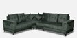 Mercury Sectional Sofa in Dark Grey Colour in L Shape