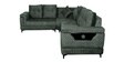 Mercury Sectional Sofa in Dark Grey Colour in L Shape