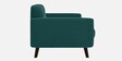 Mersela Velvet Fabric 2 Seater Sofa In Teal Green Colour