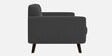Mersela Velvet Fabric 3 Seater Sofa In Grey Colour