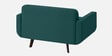 Mersela Velvet Fabric 3 Seater Sofa In Teal Green Colour