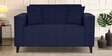 Meruit Fabric 2 Seater Sofa In Navy Blue Colour