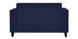Meruit Fabric 2 Seater Sofa In Navy Blue Colour