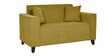 Meruit 2 Seater Sofa In Olive Green Colour In Colour