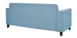 Meruit 3 Seater Sofa In Ice Blue Colour In Colour