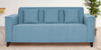 Meruit 3 Seater Sofa In Ice Blue Colour In Colour