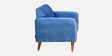 Meville Velvet  2 Seater Sofa in Blue Colour
