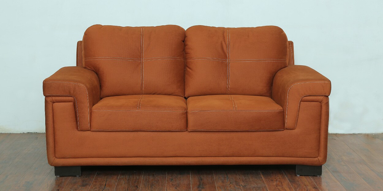 Buy Phantom 2 Seater Sofa in Burnt Orange Colour by Star India Online