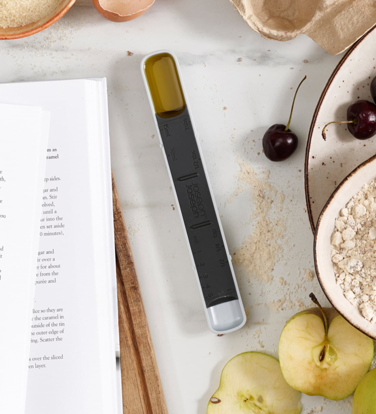 Measuring Black Silicone Measuring Spoon